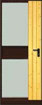 Рама боковой двери к подъемно-поворотным воротам Hormann Berry. Для самостоятельной обшивки. Мотив 905