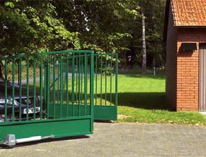 Электро приводы ворот Hormann серии RotaMatic Akku для распашных ворот